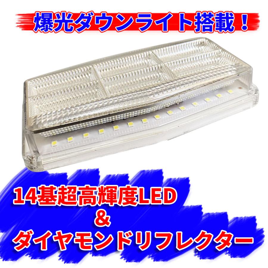 Discover Winds 次世代型 ４面発光マーカーランプ 10個セット 24V 超高輝度LED 42基搭載 防水 防塵 IP68 耐衝撃 耐振動設計 サイドマーカー｜discover-winds｜14