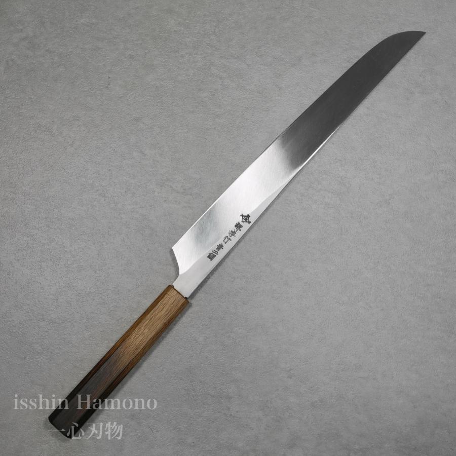 『田中』堺孝行 熖(ほむら) 剣型柳刃 300mm 青二鋼 土井逸夫作 田中』堺孝行 熖(ほむら) 剣型柳刃 300mm 青二鋼 土井逸夫作