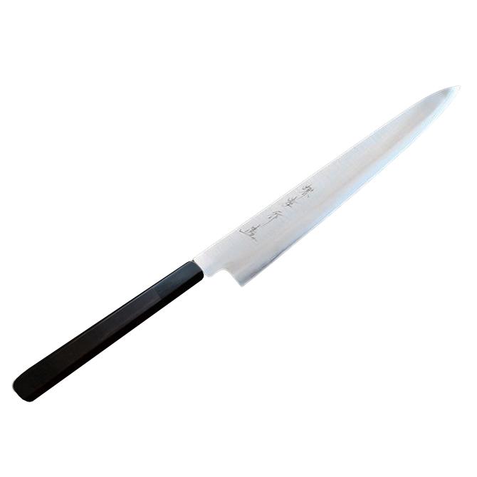 堺孝行 柳刃 包丁 240mm 8寸 銀三鋼 日本製 青木刃物製作所 刺身 新品