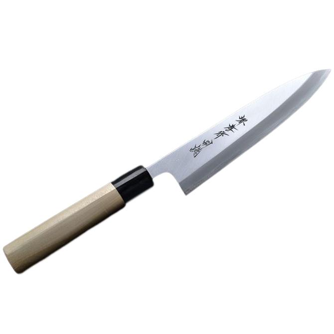 堺孝行 包丁 身卸出刃 7寸 210mm 安来白二鋼 特上 水牛柄 日本製 和
