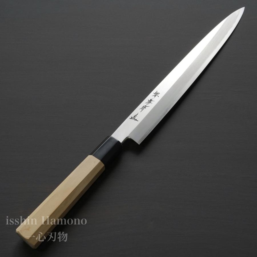 堺孝行作　柳刃包丁　フグ引き　尺　銀三鋼　水牛柄 堺孝行作 柳刃包丁 フグ引き 尺 銀三鋼 水牛柄 【公式通販】