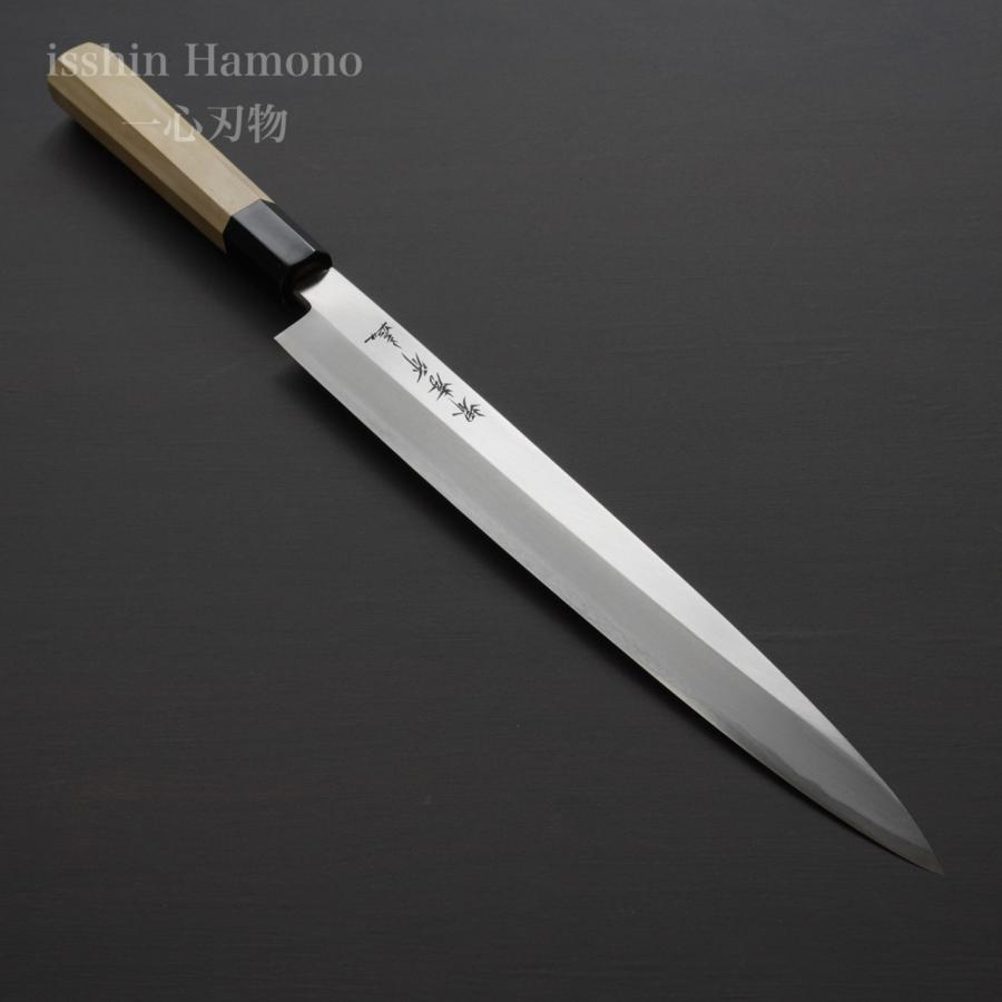 堺孝行　銀三　柳刃9寸 堺孝行 包丁 シェフ和包丁 柳刃 9寸 270mm 安来銀三鋼 ステンレス鋼