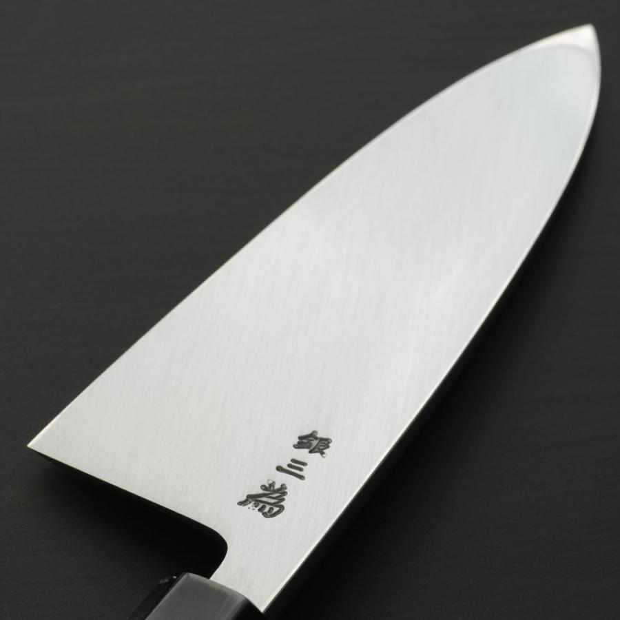 堺孝行 包丁 シェフ和包丁 出刃 5.5寸 165mm 安来銀三鋼 ステンレス鋼