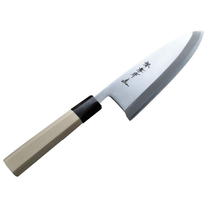 堺孝行 包丁 シェフ和包丁 出刃 6.5寸 195mm 安来銀三鋼 ステンレス鋼