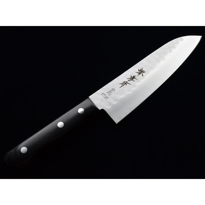 堺孝行 包丁 三徳包丁 5.5寸 165mm 青紙割込 家庭用包丁 日本製 : 一心