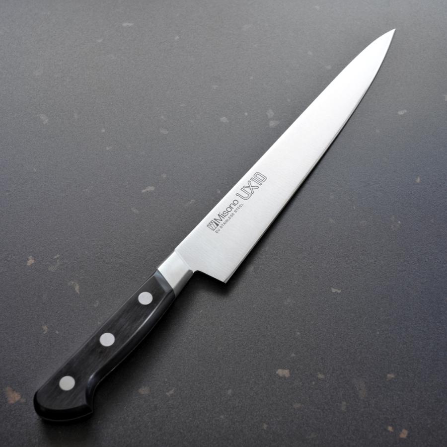 ミソノ刃物 包丁 筋引き 240mm 筋引 EU製高純度ピュアステンレス特殊鋼