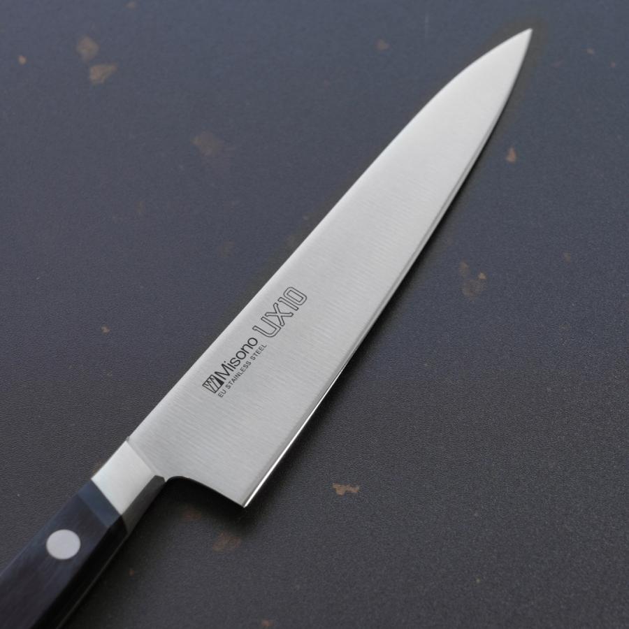 高級包丁　ミソノ　ペティナイフ　150mm　ツバ付　 No.133 ミソノ刃物 包丁 ペティナイフ 150mm EU製高純度ピュアステンレス特殊