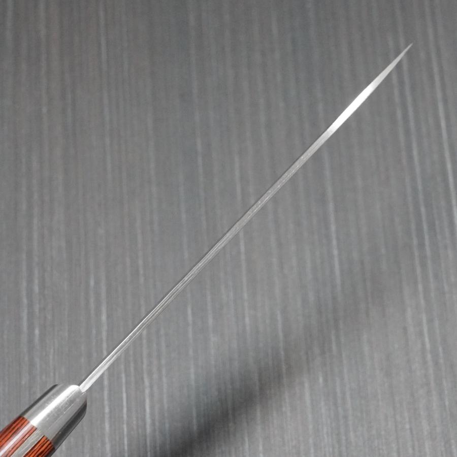 堺孝行 包丁 ペティナイフ 120mm 33層ダマスカス V金10号 ステンレス