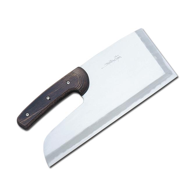 堺孝行 堺孝行【蕎麦切 1尺1寸 330mm】 青二鋼 磨き ドロップハンドル 