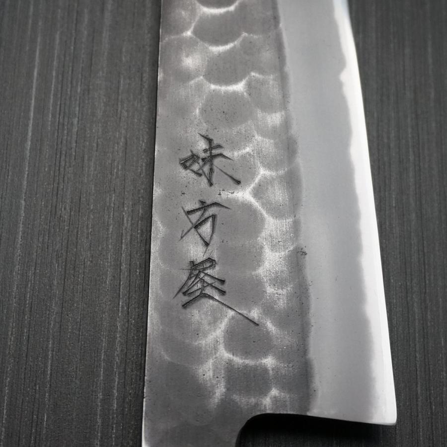 日野浦 睦 有色ダマスカス 筋引 包丁 9寸 未使用品