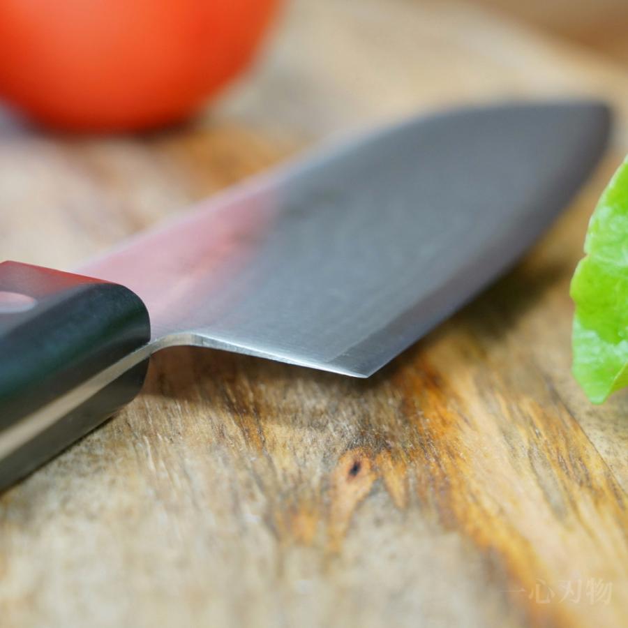 藤次郎 包丁 ダマスカス 三徳包丁 日本製 ステンレス V金10号 BASIC