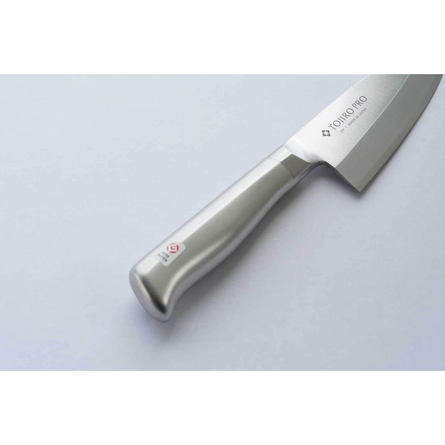 藤次郎 包丁 小出刃 120mm V金10号 オールステンレス TOJIRO PRO 和