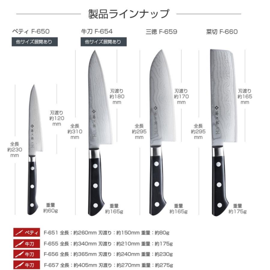 藤次郎 包丁 三徳 V金10号 CLASSICダマスカス 37層ダマスカス鋼 藤次郎 包丁 三徳 V金10号 CLASSICダマスカス 37層ダマスカス鋼