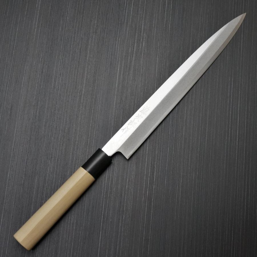 超特価激安 包丁 柳刃刺身 240mm 藤次郎 藤次郎作 安来鋼白紙2号 鍛造 朴木柄 8寸 業務用 本職用 プロ用 噛み付くような切れ味 日本製 F 908 全品送料無料 Studiostodulky Cz