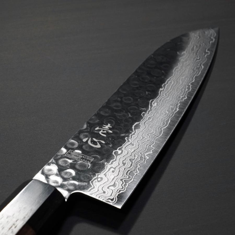 包丁 和三徳 180mm 45層ダマスカス AUS10 ステンレス 槌目 6寸 包丁 和三徳 180mm 45層ダマスカス AUS10 ステンレス 槌目 6寸