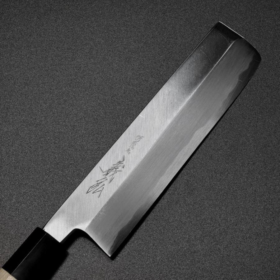 包丁 薄刃 江戸型薄刃 180mm 郷右馬允義弘 上作 白紙2号 鞘付 水牛柄