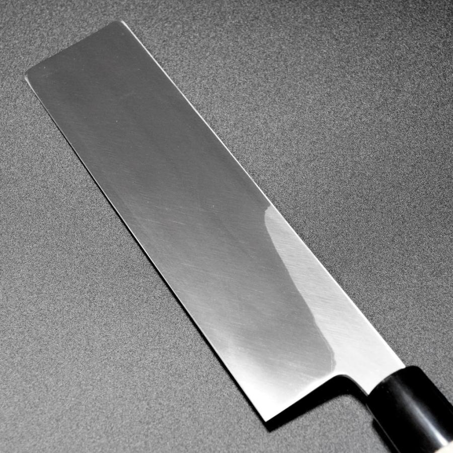 包丁 薄刃 江戸型薄刃 210mm 郷右馬允義弘 上作 白紙2号 鞘付 水牛柄