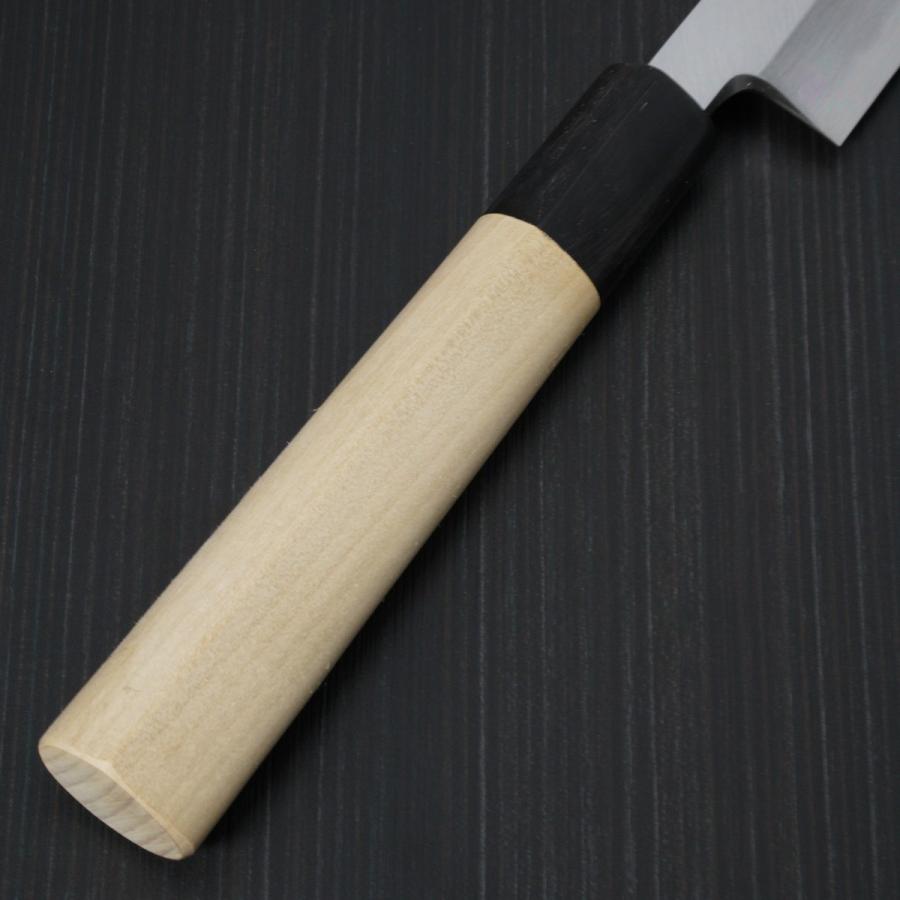 包丁 柳刃240mm 郷右馬允義弘 上作 安来鋼白紙2号 鞘付 水牛柄 山脇