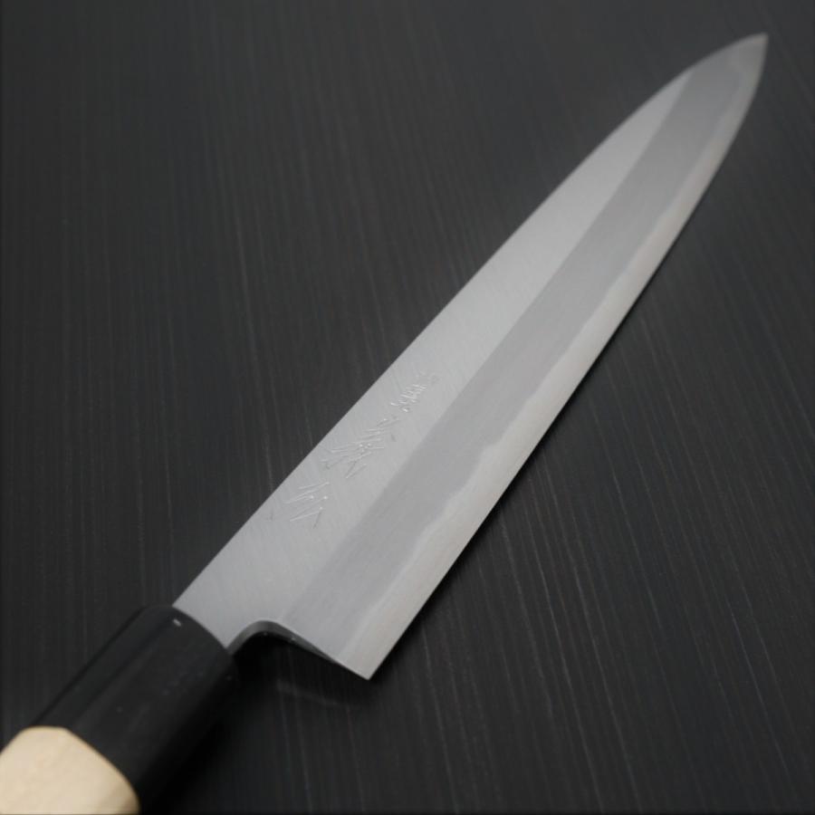 包丁 柳刃 270mm 郷右馬允義弘 上作 安来鋼白紙2号 鞘付 水牛柄 山脇