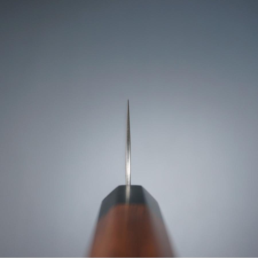 包丁 文化 170mm V字 黒染ダマスカス 粉末ステンレスハイス 包丁 文化 170mm V字 黒染ダマスカス 粉末ステンレスハイス