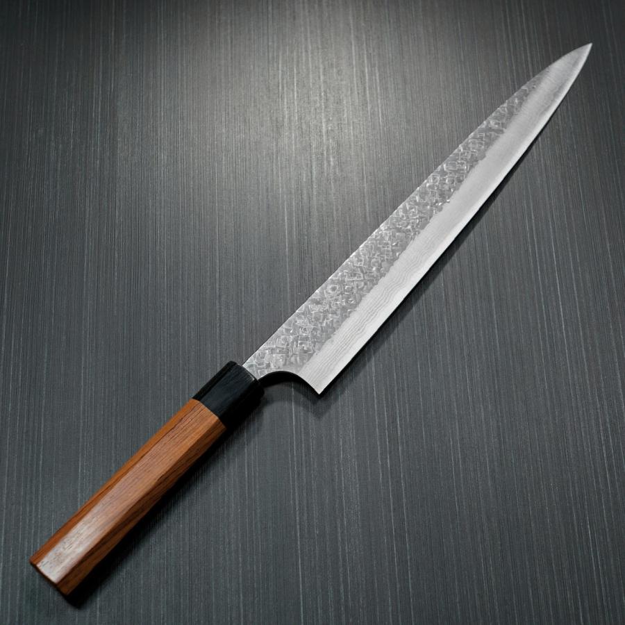 包丁 筋引 270mm 筋引き V金10号 ステンレス ダマスカス 槌目 本 包丁 筋引 270mm 筋引き V金10号 ステンレス ダマスカス 槌目 本
