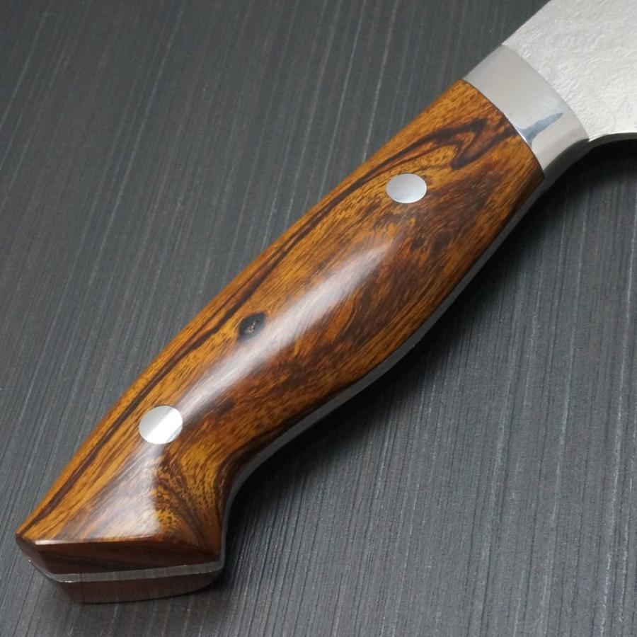 包丁 牛刀 240mm 粉末ステンレスハイス スーパーゴールド2 ダマスカス