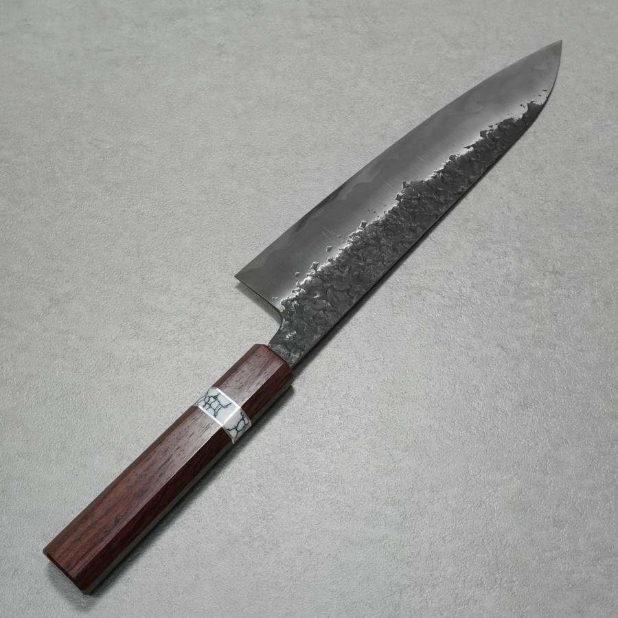 刺身包丁 本鍛錬青一号　字勝作 特製全長40cm刃25cm ★送料無料★水牛柄付 刺身包丁 本鍛錬青一号 字勝作 特製全長40cm刃25cm ☆送料無料☆水牛柄