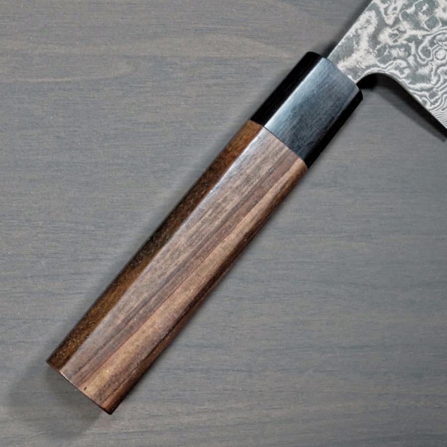 希少 堺刀司 粉末ハイスダマスカス鋼 三徳包丁 180mm en-dining.co.jp