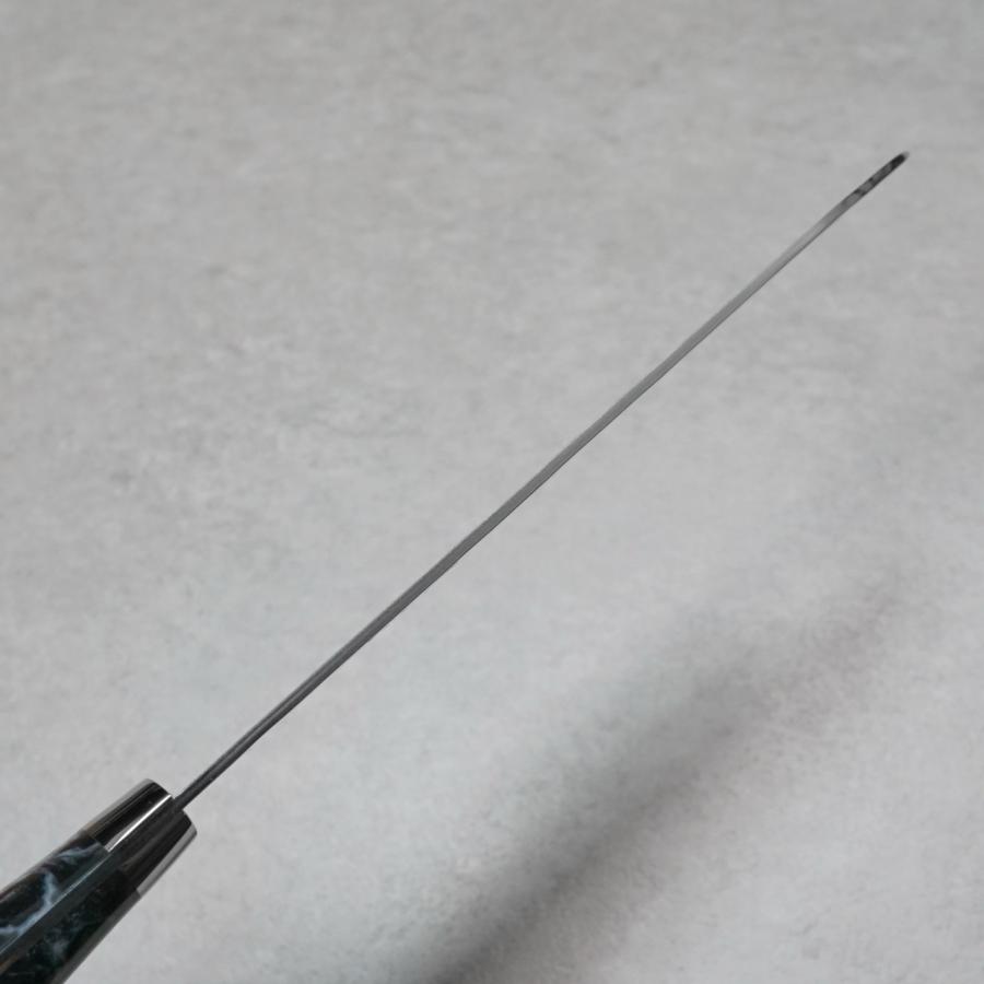 包丁 三徳 180mm 佐治打刃物 槌目 SRS13 粉末ハイス鋼 アクリル 包丁 三徳 180mm 佐治打刃物 槌目 SRS13 粉末ハイス鋼 アクリル