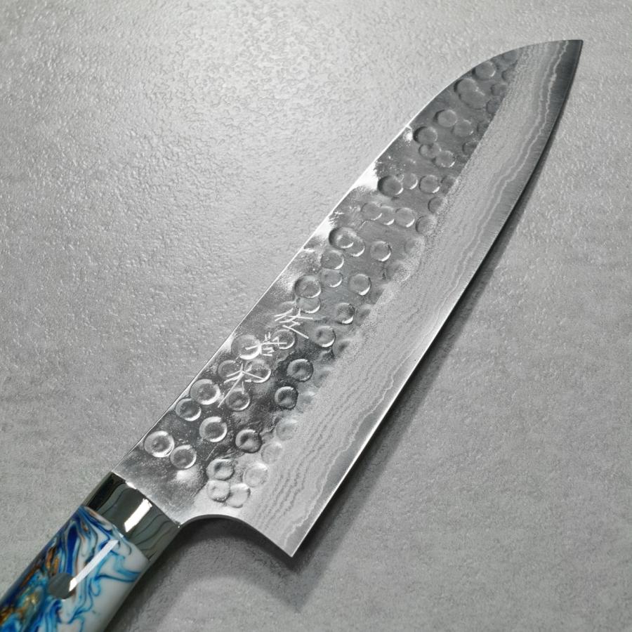 堺の包丁】粉末ハイスダマスカス鋼 三徳 – 堺刀司オンラインショップ