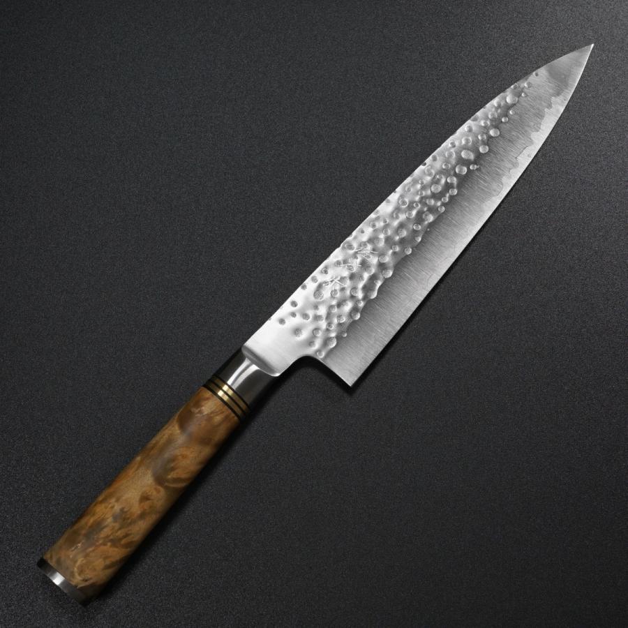 包丁 牛刀 210mm 佐治武士 粉末ハイスステンレス スーパーゴールド2 