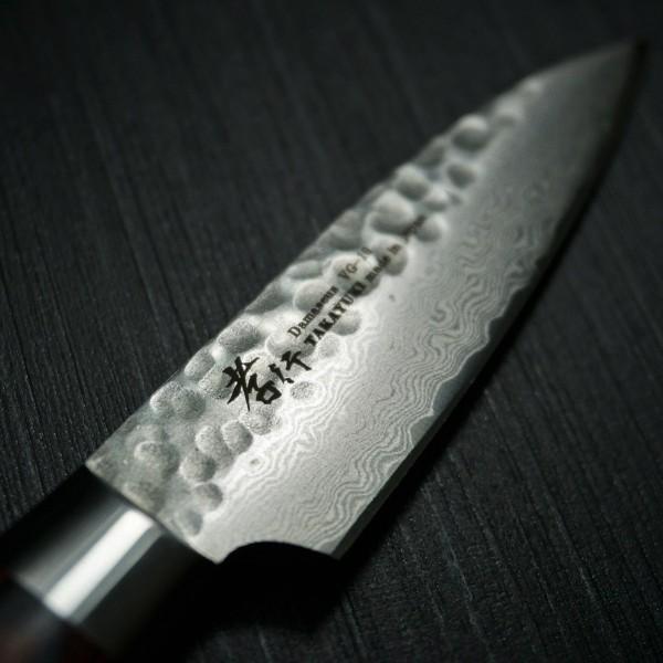 堺 孝行 33層 槌目 ダマスカス VG10 ペティナイフ 150mm 堺孝行 V金10号ダマスカス33層鎚目 和ペティ150