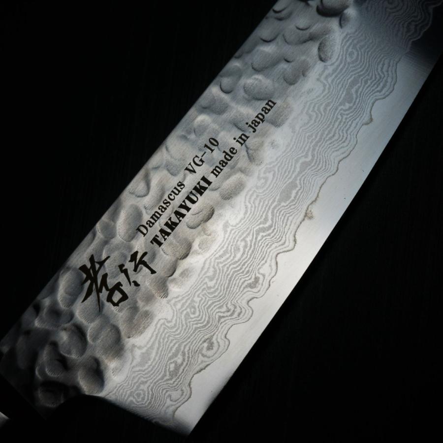 堺孝行 包丁 剣型三徳 160mm 33層ダマスカス V金10号 ステンレス 堺孝行 包丁 剣型三徳 160mm 33層ダマスカス V金10号 ステンレス