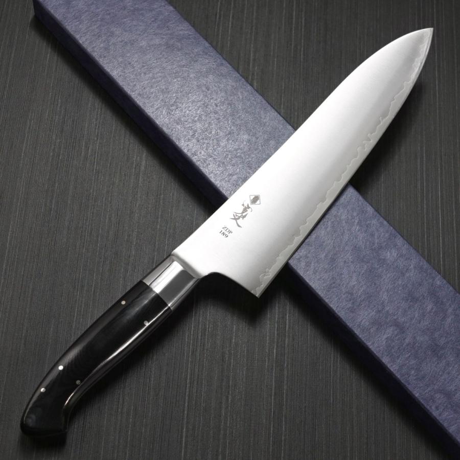 包丁 牛刀 180mm HAP40 寛丈 粉末ハイス 本刃付け 日本製 関市 【公式
