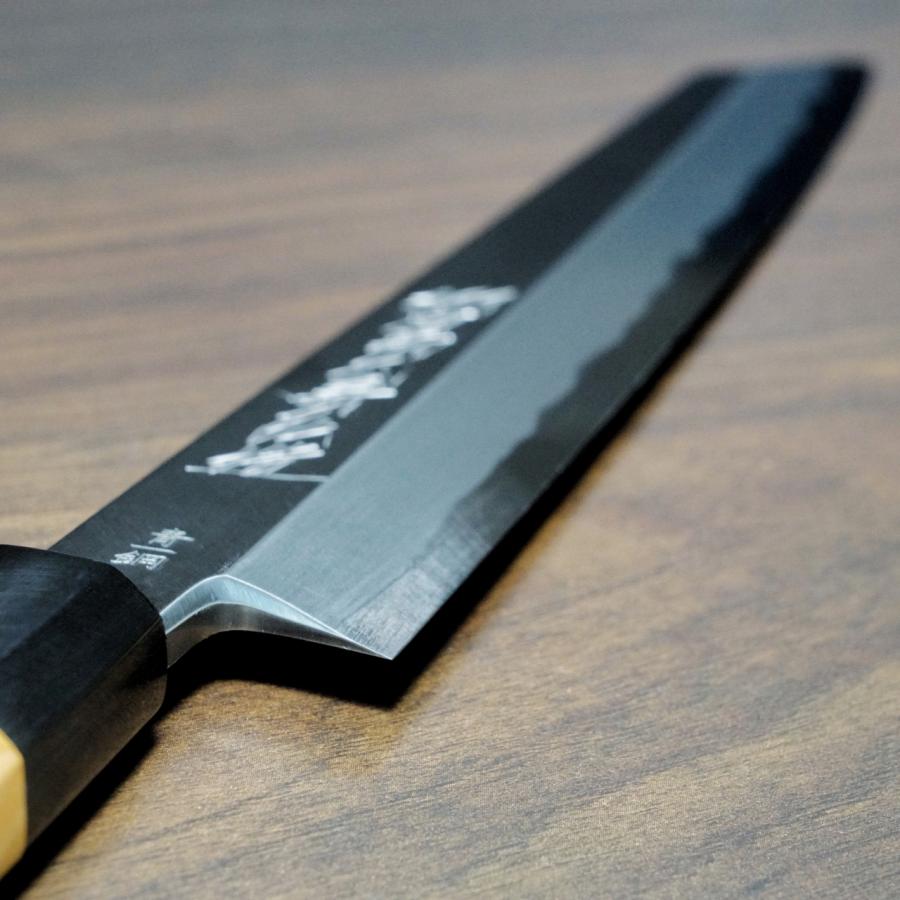 郷右馬允義弘 筋引 包丁 240mm 8寸 ZA18 山脇刃物製作所 新品 義弘 楽天市場】【楽天1位】包丁 牛刀 240mm 郷右馬允義弘 青紙スーパー