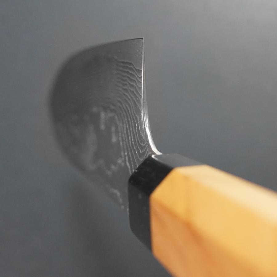 包丁 牛刀 210mm ダマスカス ステンレス V金10号 片山打刃物 包丁 牛刀 210mm ダマスカス ステンレス V金10号 片山打刃物
