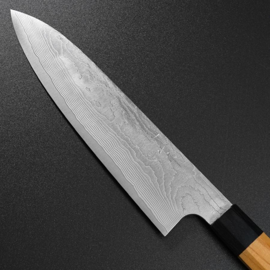 包丁 牛刀 210mm ダマスカス ステンレス V金10号 片山打刃物 包丁 牛刀 210mm ダマスカス ステンレス V金10号 片山打刃物