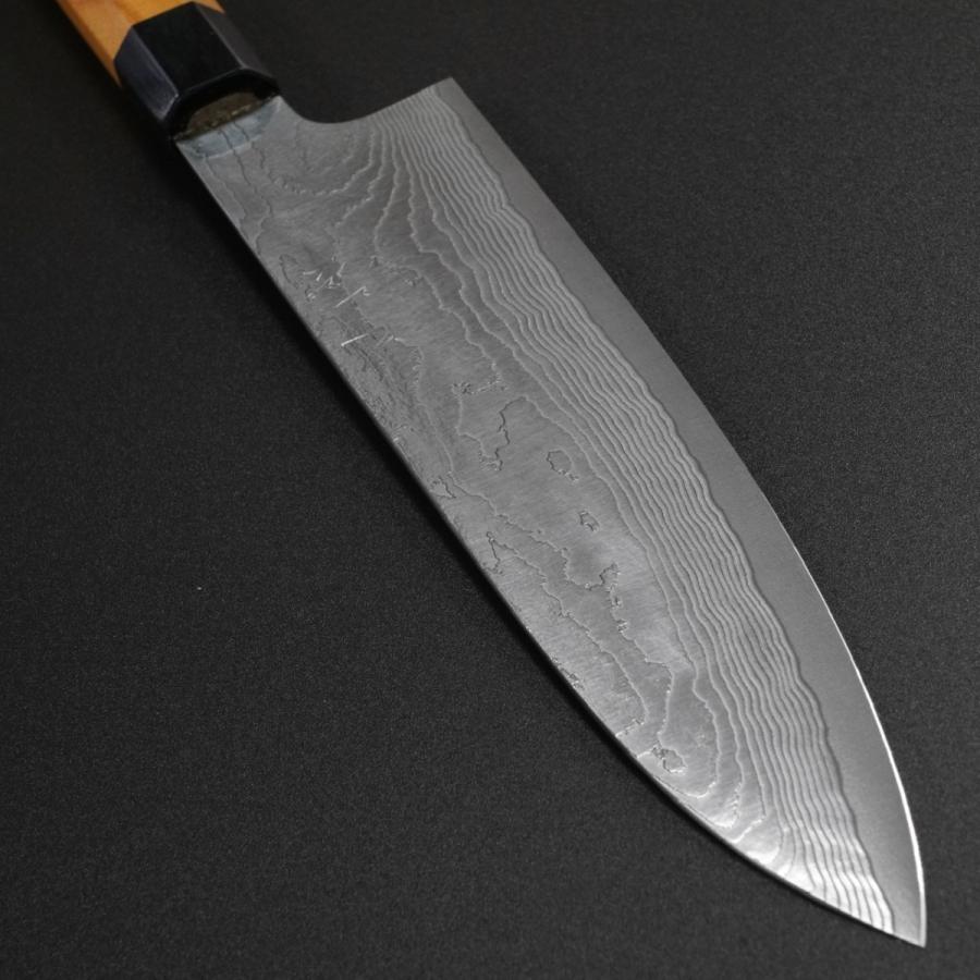 包丁 牛刀 210mm ダマスカス ステンレス V金10号 片山打刃物 包丁 牛刀 210mm ダマスカス ステンレス V金10号 片山打刃物
