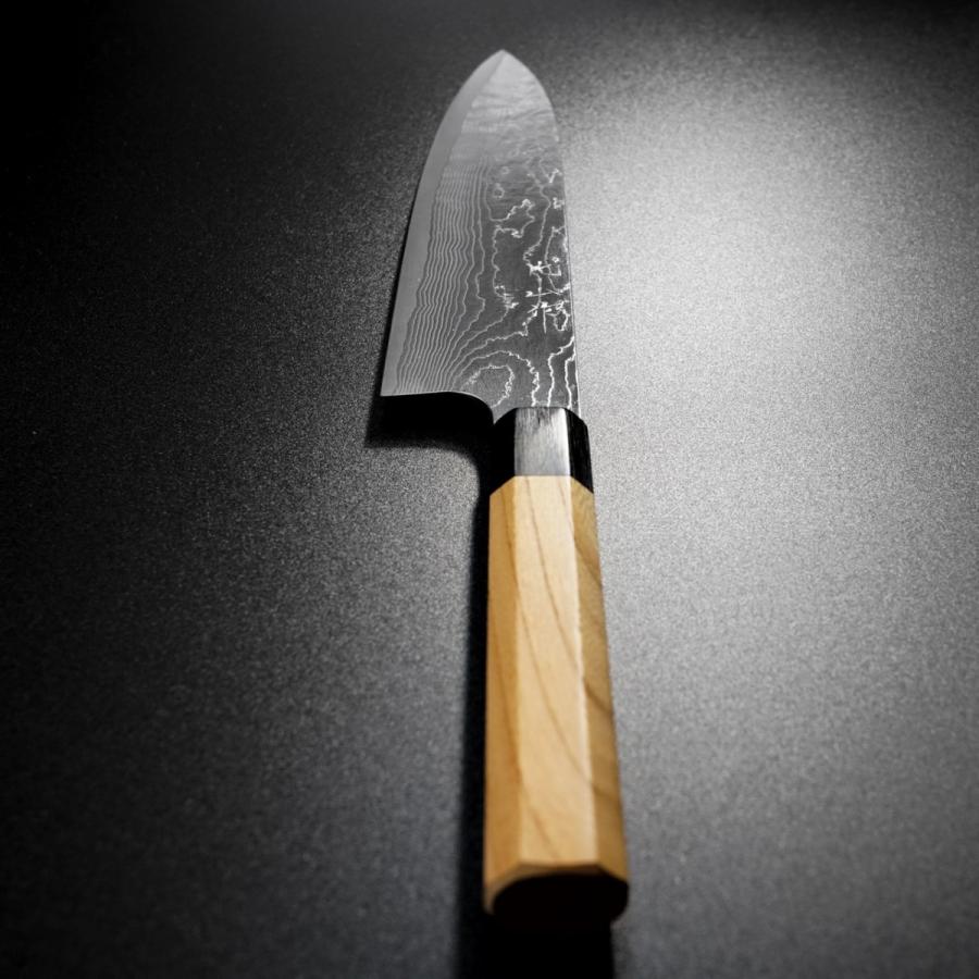 包丁 牛刀 210mm ダマスカス ステンレス V金10号 片山打刃物 包丁 牛刀 210mm ダマスカス ステンレス V金10号 片山打刃物