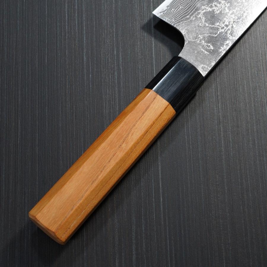 包丁 三徳包丁 ダマスカス ステンレス V金10号 片山打刃物 片山 包丁 三徳包丁 ダマスカス ステンレス V金10号 片山打刃物 片山