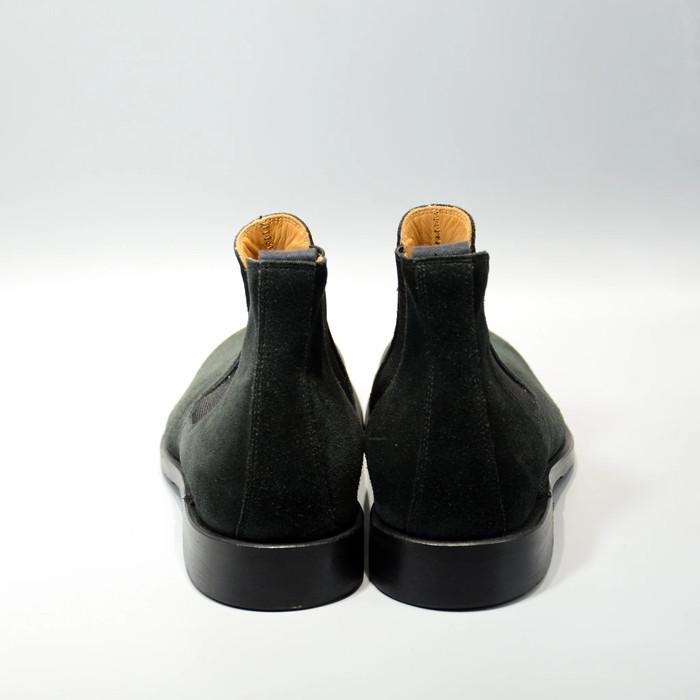 ウィールローブ　サイドゴアスエードブーツ　WHEELROBE ELASTIC SIDE BOOTS シューズ メンズ グッドイヤー 革靴 日本製の画像
