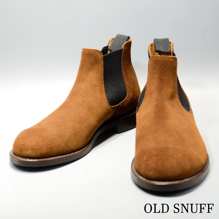 ウィールローブ　サイドゴアスエードブーツ　WHEELROBE ELASTIC SIDE BOOTS シューズ メンズ グッドイヤー 革靴 日本製の画像