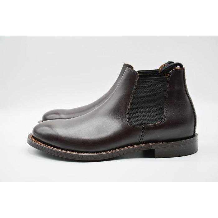 ウィールローブ　カーフサイドゴアブーツ　WHEELROBE ELASTIC SIDE BOOTS シューズ メンズ グッドイヤー 革靴 日本製の画像