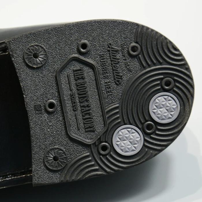 WHEEL ROBE PUNCHED CAP DERBY/15077 ブラック 15077 PUNCHED CAP DERBY BLACK – WHEELROBE