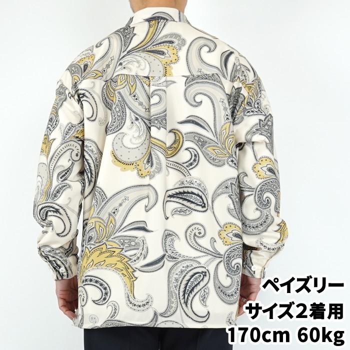 カーリー フロントドルマンペイズリーシャツ CURLY RECYCLE TRICOT FRONT DOLMAN SLEEVE SHIRTS -paisley-｜discovery2008｜11