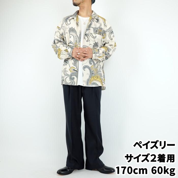 カーリー フロントドルマンペイズリーシャツ CURLY RECYCLE TRICOT FRONT DOLMAN SLEEVE SHIRTS -paisley-｜discovery2008｜15