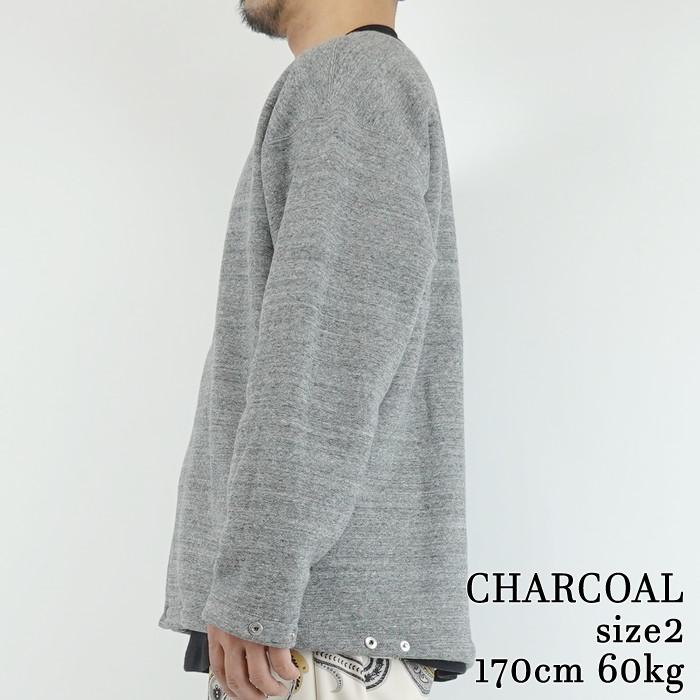 Curly（カーリー） 裏起毛ラフィースナップボタンカーディガン RAFFY