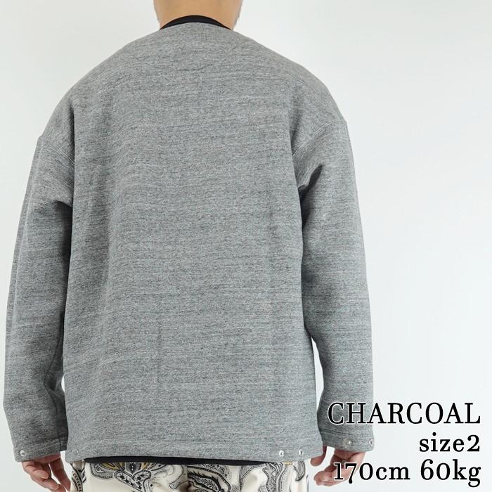 Curly（カーリー） 裏起毛ラフィースナップボタンカーディガン RAFFY