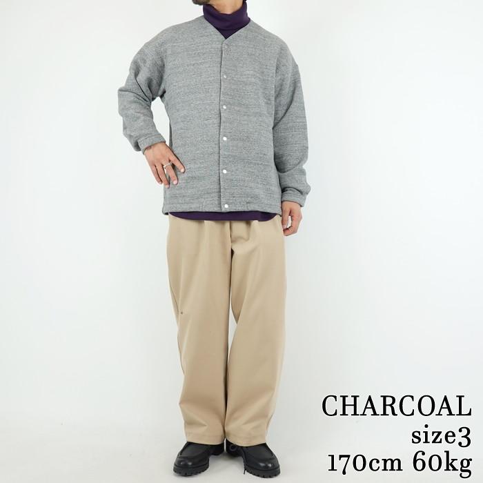 Curly（カーリー） 裏起毛ラフィースナップボタンカーディガン RAFFY