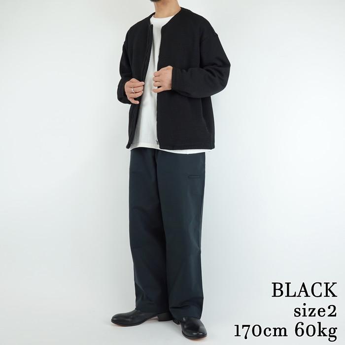 Curly（カーリー） ハニカムニットジップアップカーディガン HONEYCOMB